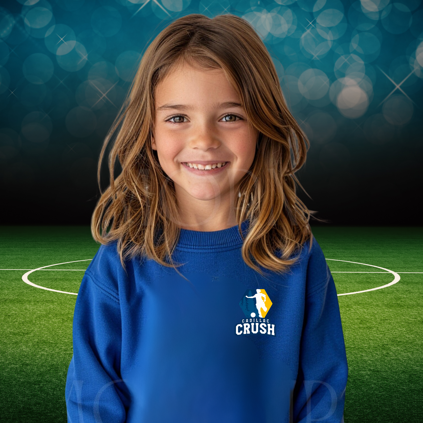 Crush Soccer UNISEX Crewneck Sweatshirt