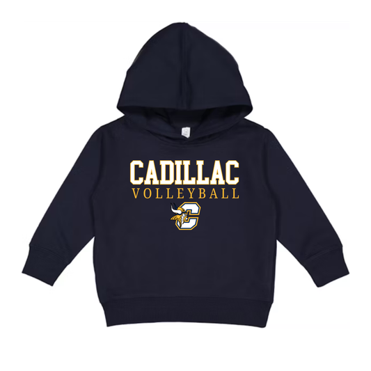 Cadillac Vikings Volleyball Unisex YOUTH Hoodie