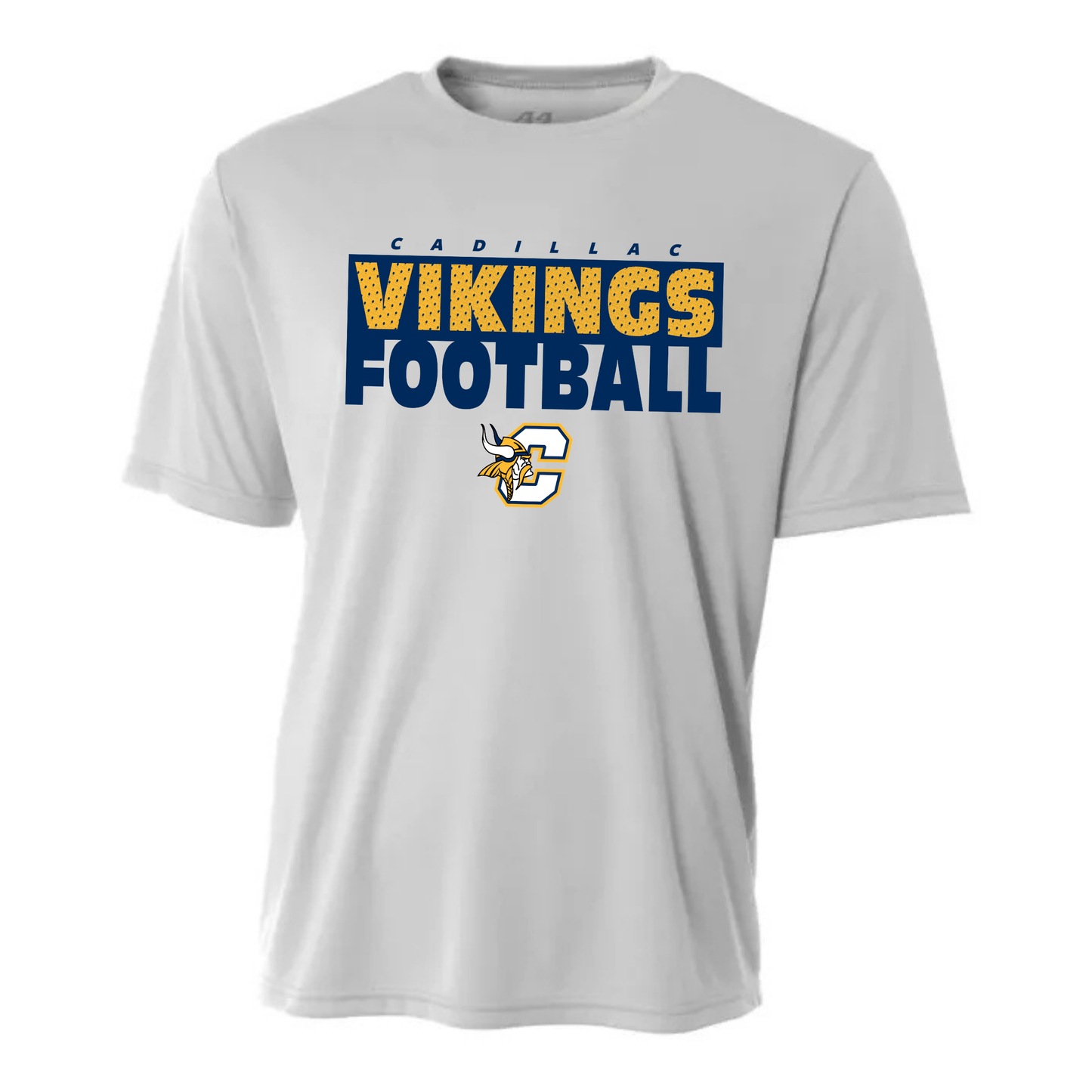 Cadillac Vikings Football UNISEX Dri-Fit T-Shirt - SPORT GREY