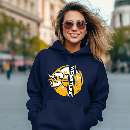 Cadillac Wrestling ADULT Hoodie