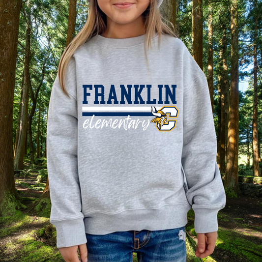 Franklin Elementary UNISEX Crewneck Sweatshirt