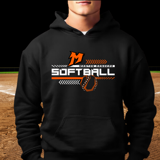 Manton Rangers Softball Unisex ADULT Hoodie