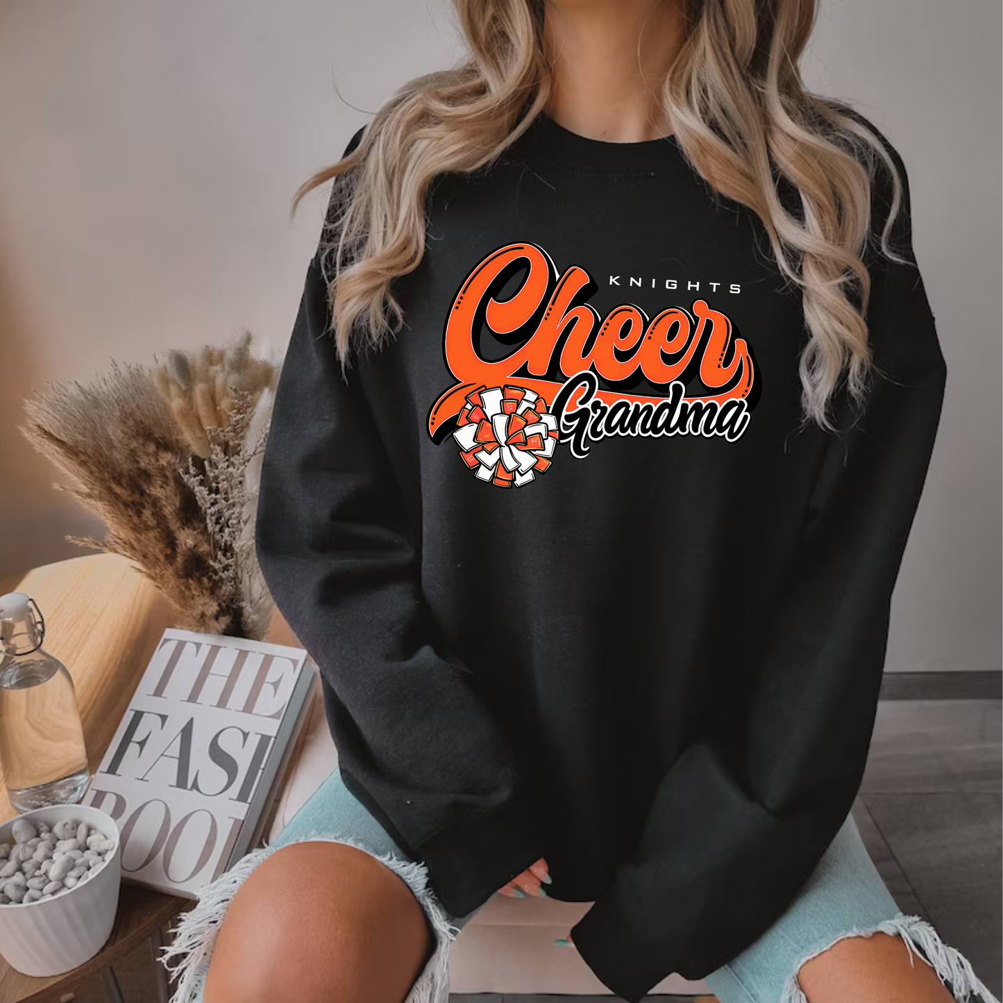 Knights Junior Cheer UNISEX Crewneck Sweatshirt