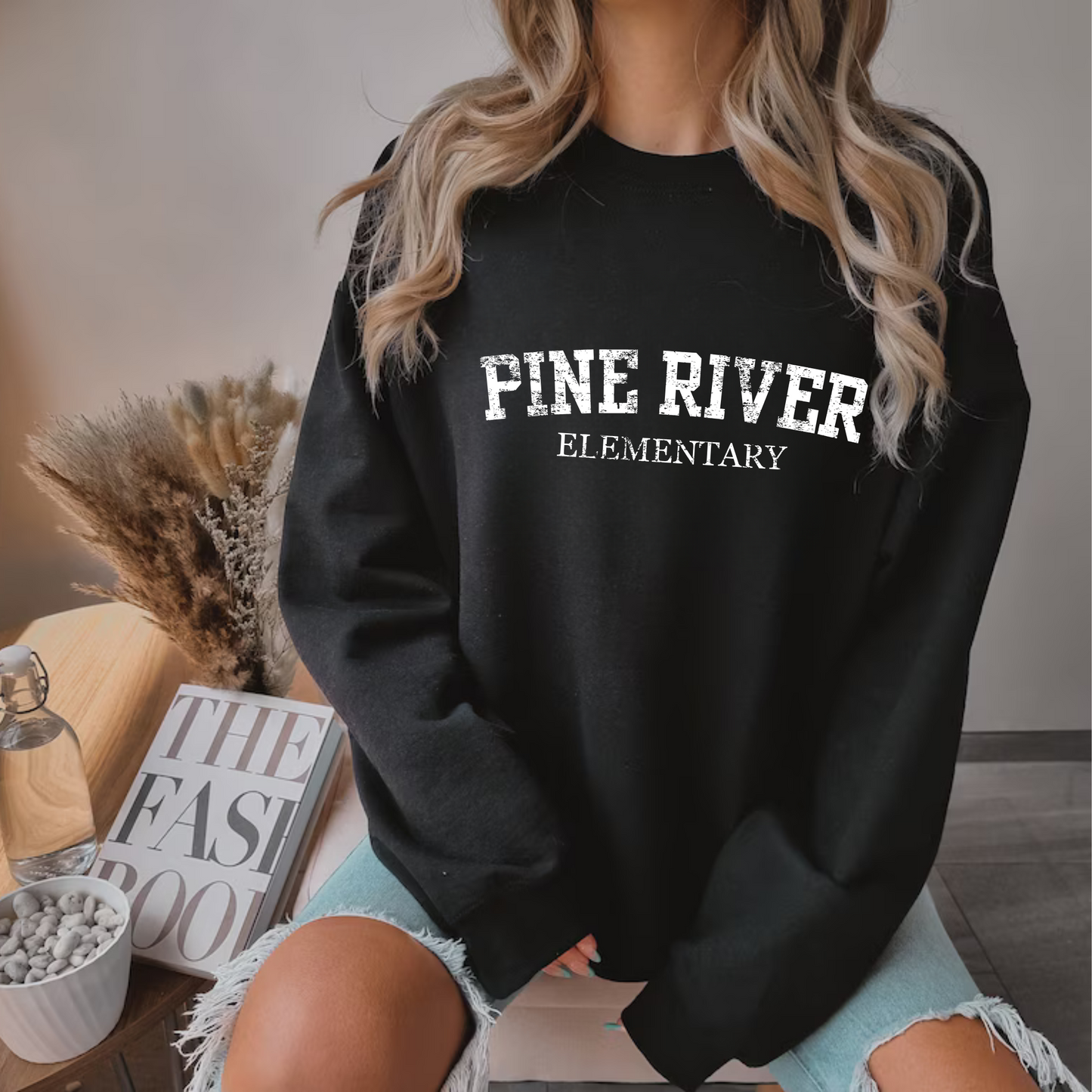 Pine River Elementary ADULT Crewneck Sweatshirt