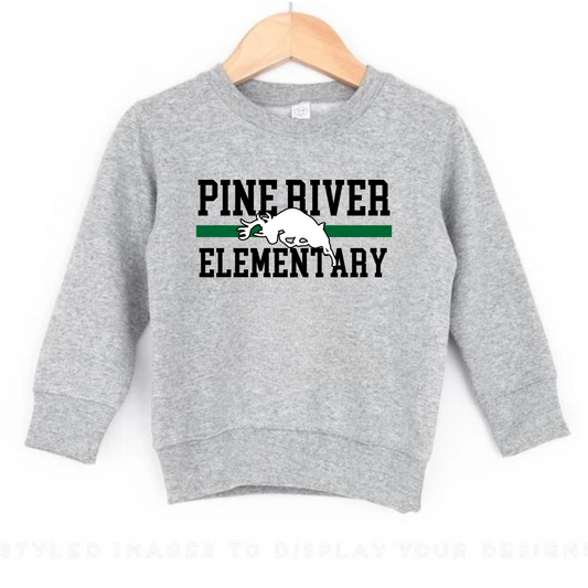 Pine River Elementary Unisex YOUTH Crewneck Sweatshirt