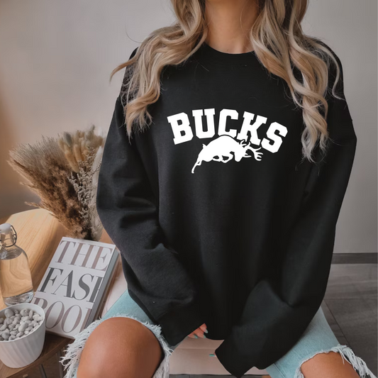 Pine River Bucks Varsity Adult Crewneck Sweatshirt