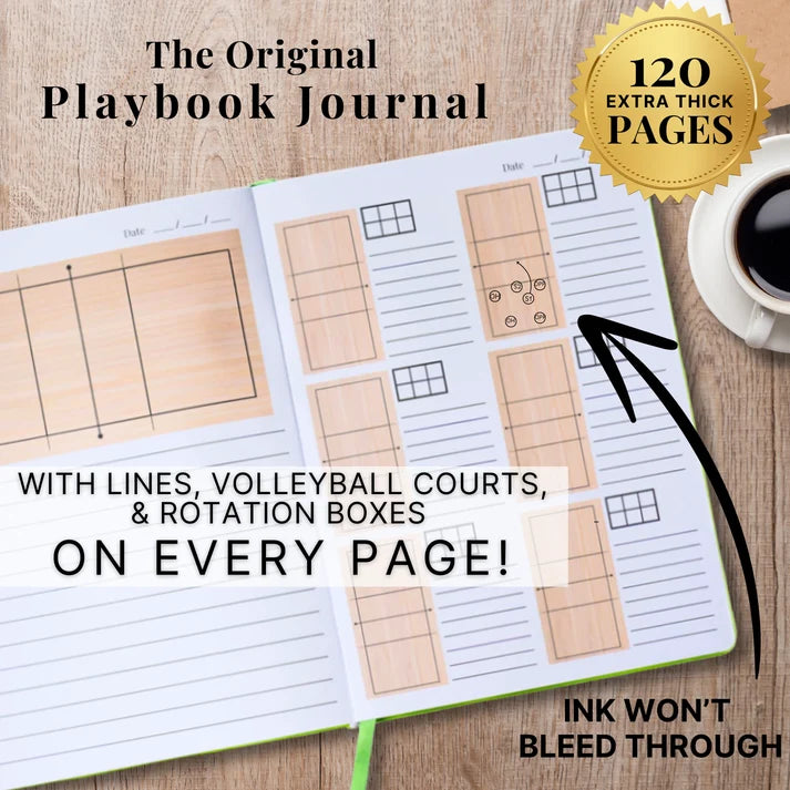 Volleyball Playbook Journal