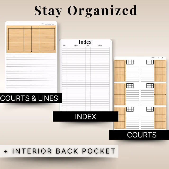 Volleyball Playbook Journal