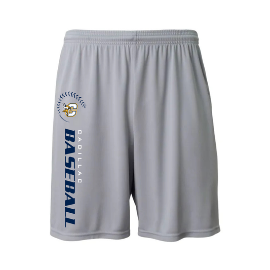 Cadillac Vikings Baseball DRI-FIT Cooling Performance Shorts w/ Pockets