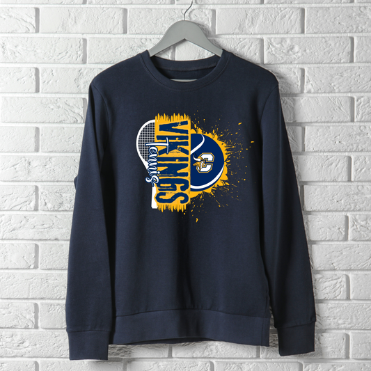 Vikings Tennis Adult Crewneck Sweatshirt