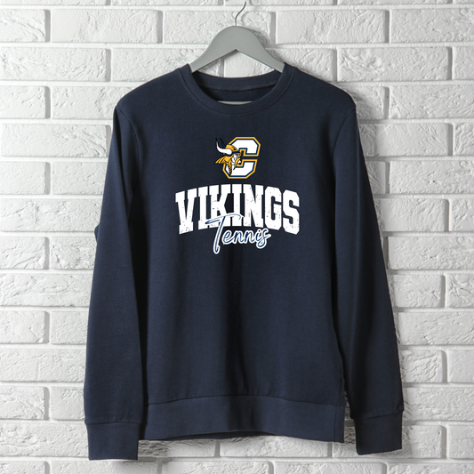 Vikings Tennis Adult Crewneck Sweatshirt