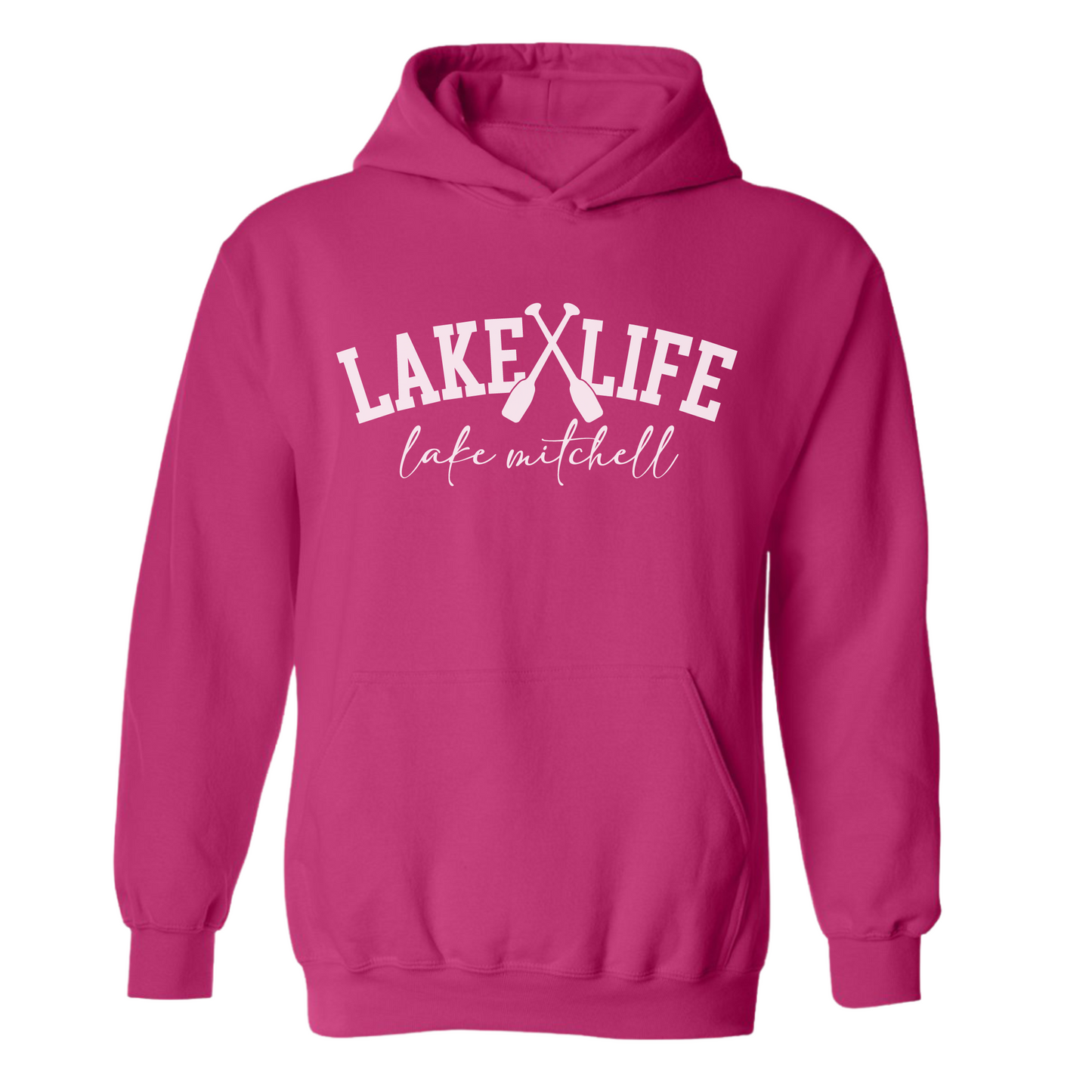 Lake Life Lake Mitchell Adult Hoodie