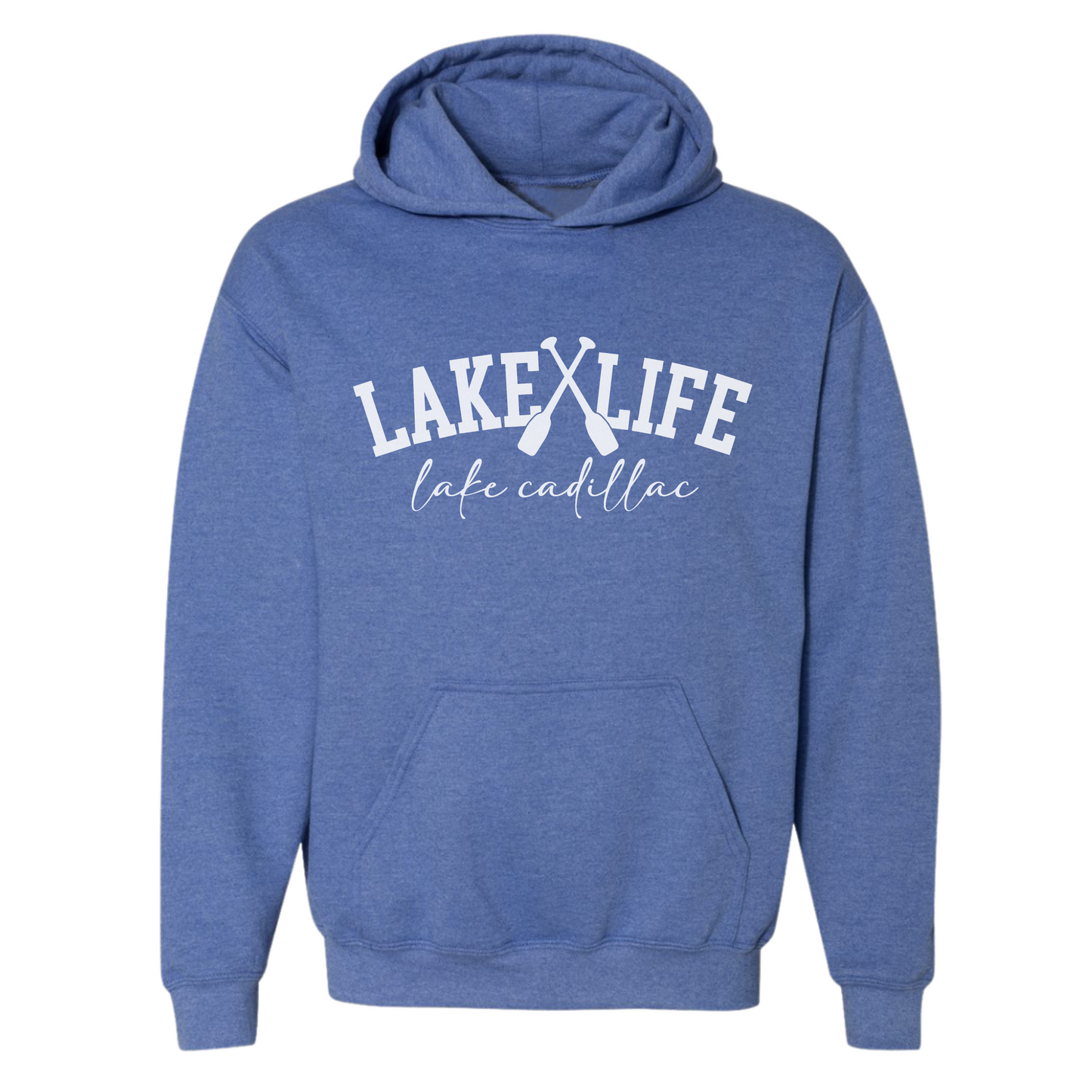 Lake Life Lake Cadillac Adult Hoodie
