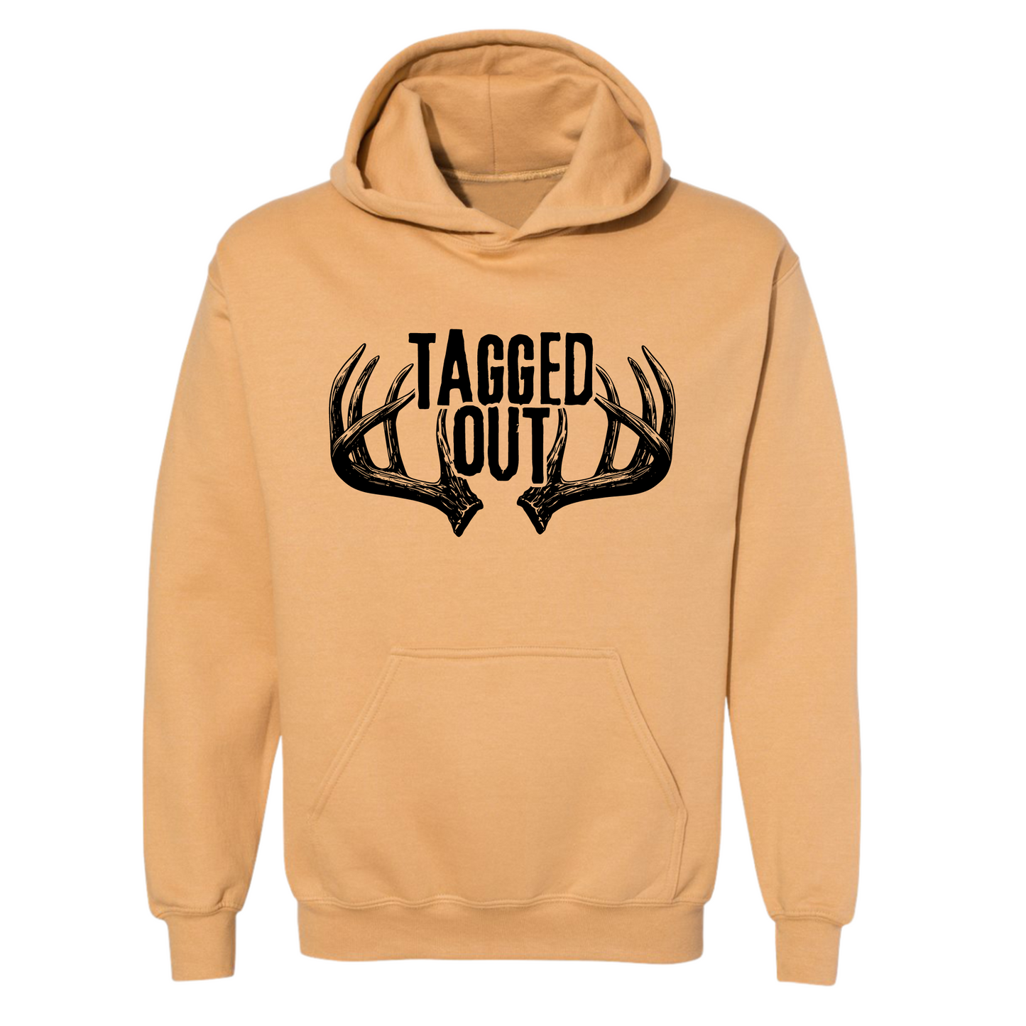 Tagged Out Adult Hoodie