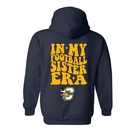 In My Football Sister Era Adult Hoodie