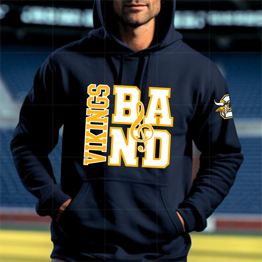 Vikings Marching Band Adult Hoodie