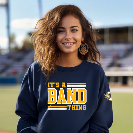 It's A Band Thing Vikings Crewneck Sweatshirt