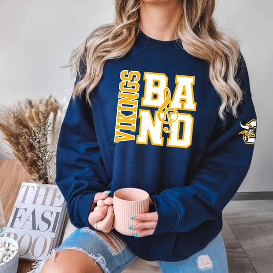 Vikings Band Crewneck Sweatshirt