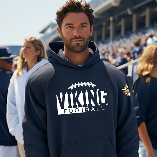 Viking Football Adult Hoodie