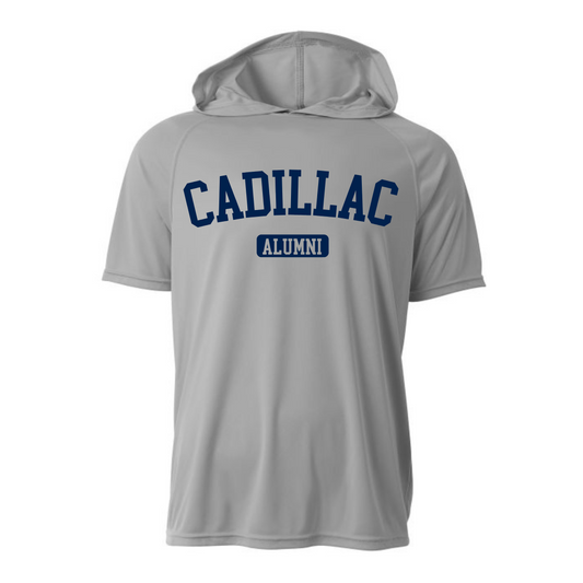 Cadillac Alumni DRI-FIT Cooling Performance Adult Hooded T-Shirt