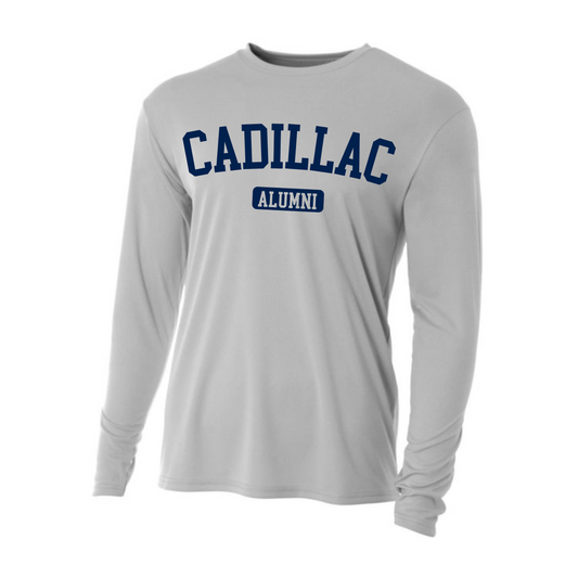 Cadillac Alumni DRI-FIT Cooling Performance Adult Long-Sleeve T-Shirt