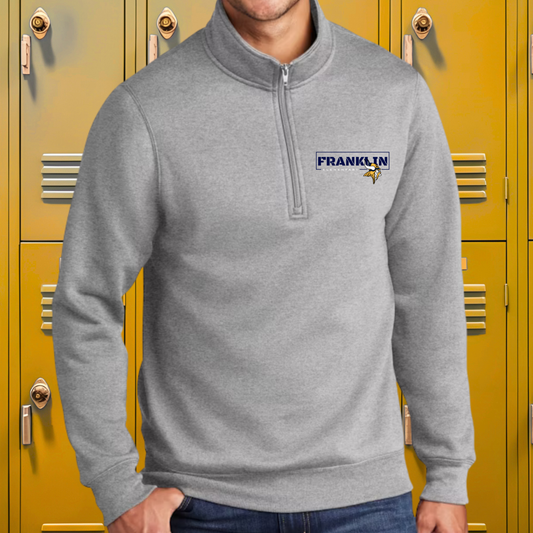 Franklin Elementary ADULT 1/4-Zip Pullover Sweatshirt