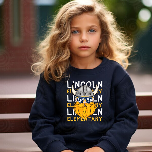 Lincoln Elementary UNISEX Crewneck Sweatshirt