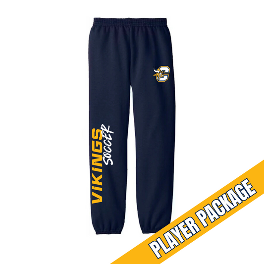 Cadillac Vikings Boys Soccer ADULT Sweatpants - PLAYER PACKAGE PRICING