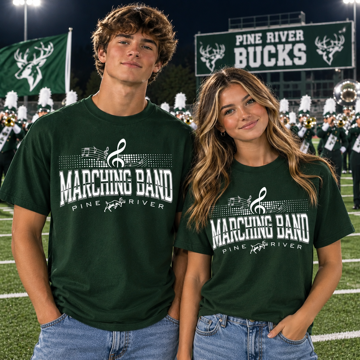 Pine River Marching Band UNISEX T-shirt