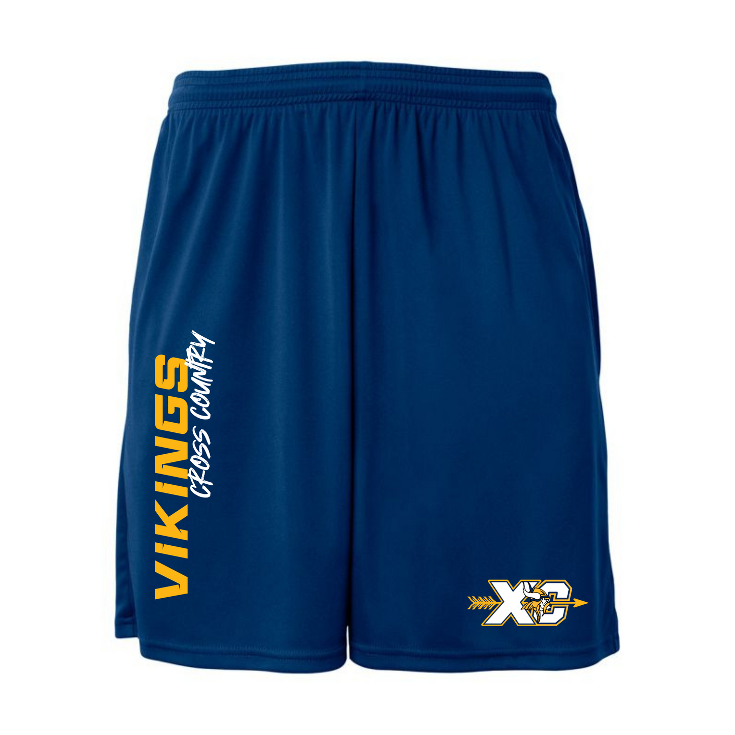Cadillac Vikings Cross Country Dri-Fit Cooling Performance Shorts w/ Pockets