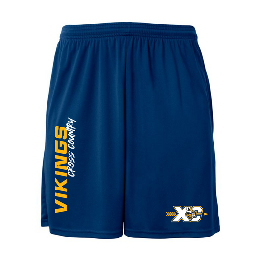 Cadillac Vikings Cross Country Dri-Fit Cooling Performance Shorts w/ Pockets