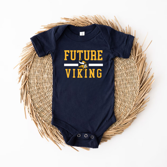 Future Viking Football Baby Bodysuit