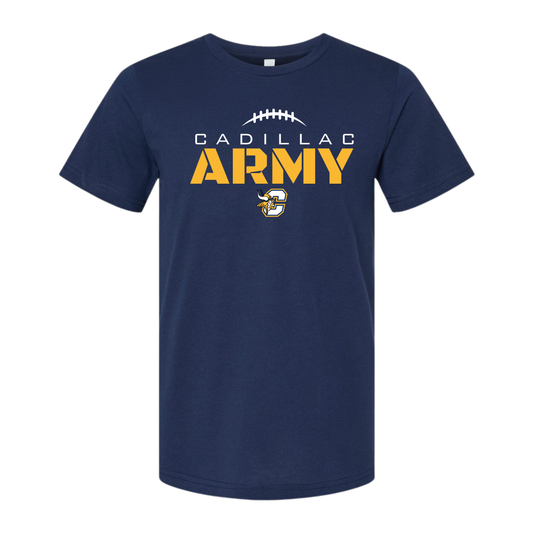 Cadillac ARMY Vikings Football Unisex YOUTH T-Shirt