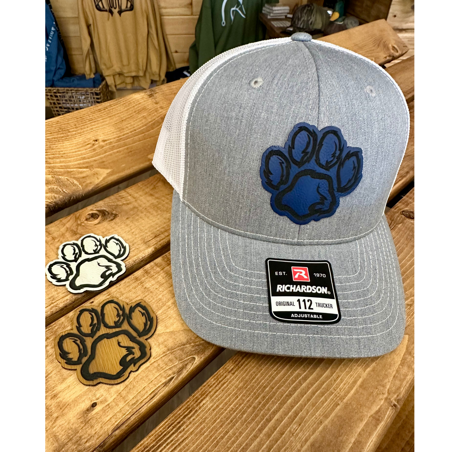 Great Lakes Cougars Baseball Leather Patch Hat