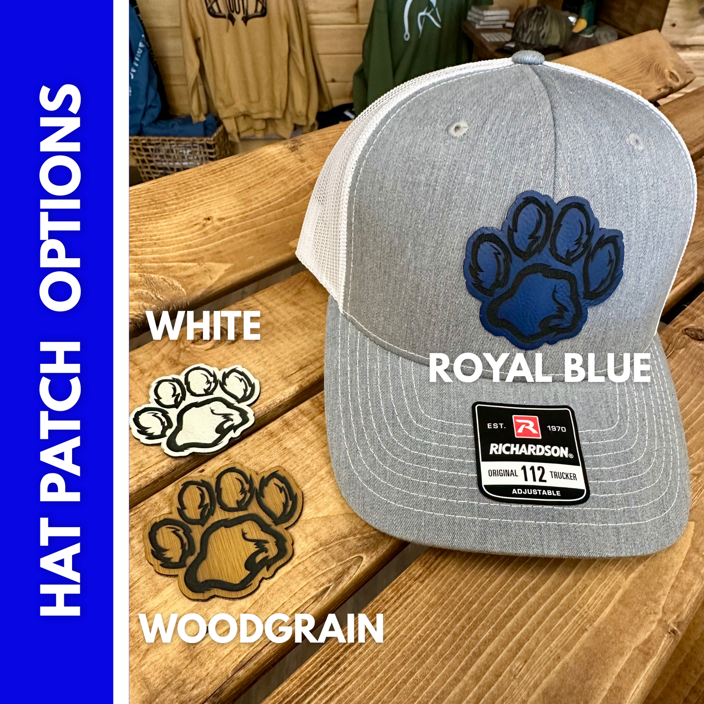 Great Lakes Cougars Baseball Leather Patch Hat