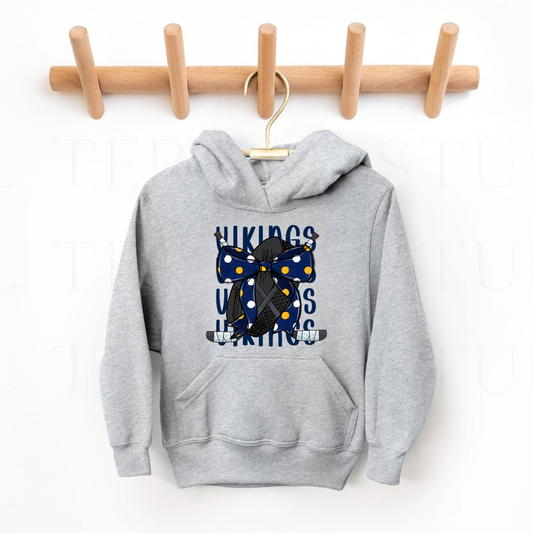 Cadillac Vikings Hockey Unisex YOUTH Hoodie