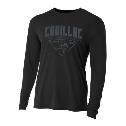 BLACKOUT CAHA Hockey DRI-FIT Cooling Performance Long-Sleeve T-Shirt