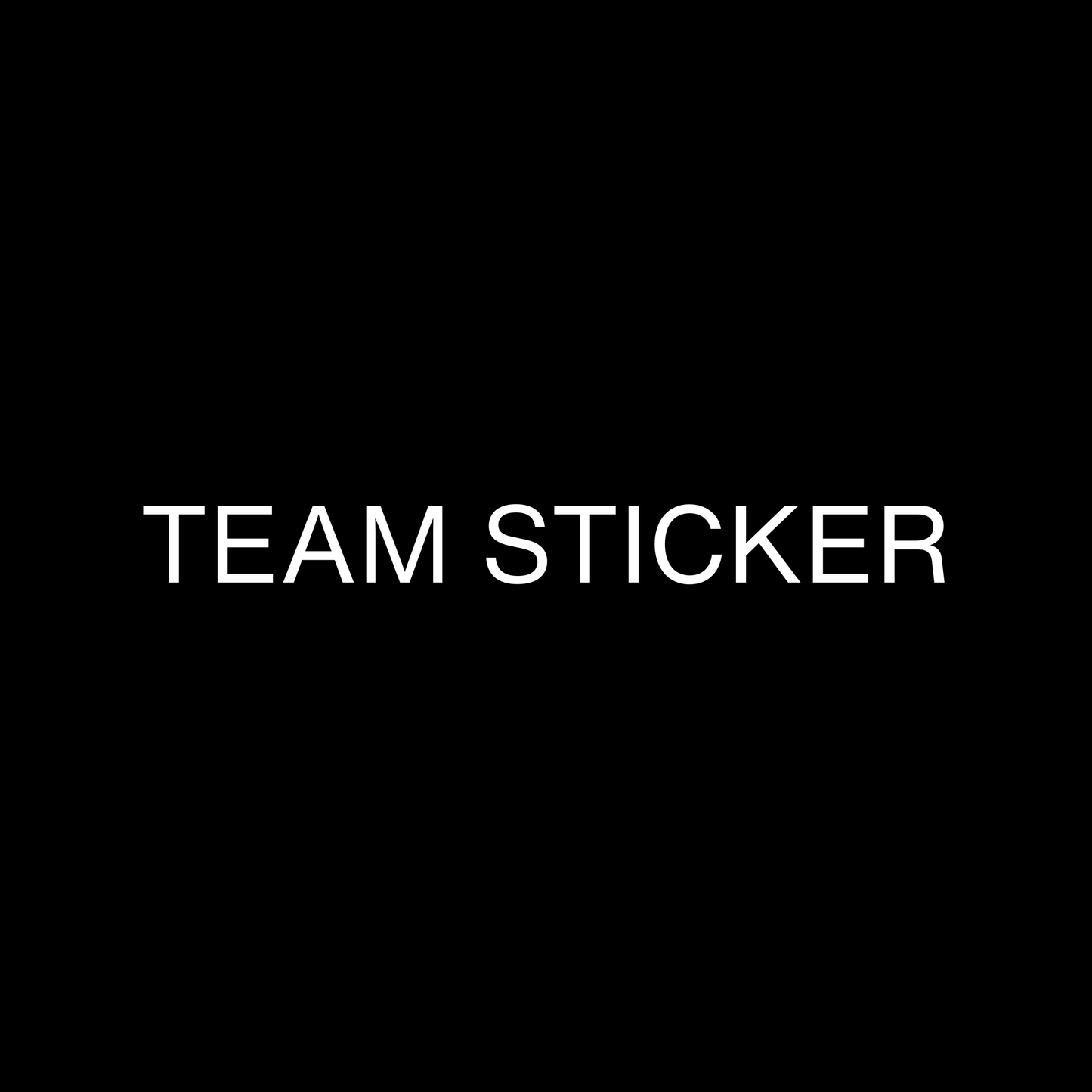 Team Sticker