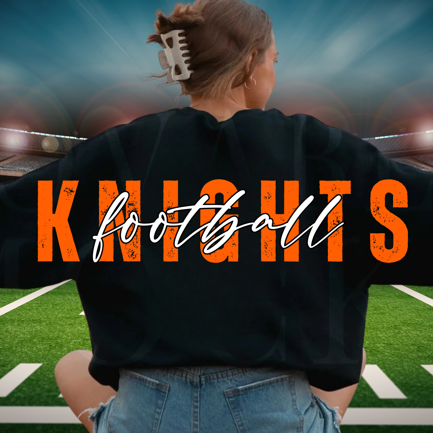Knights Junior Football ADULT Unisex Crewneck Sweatshirt