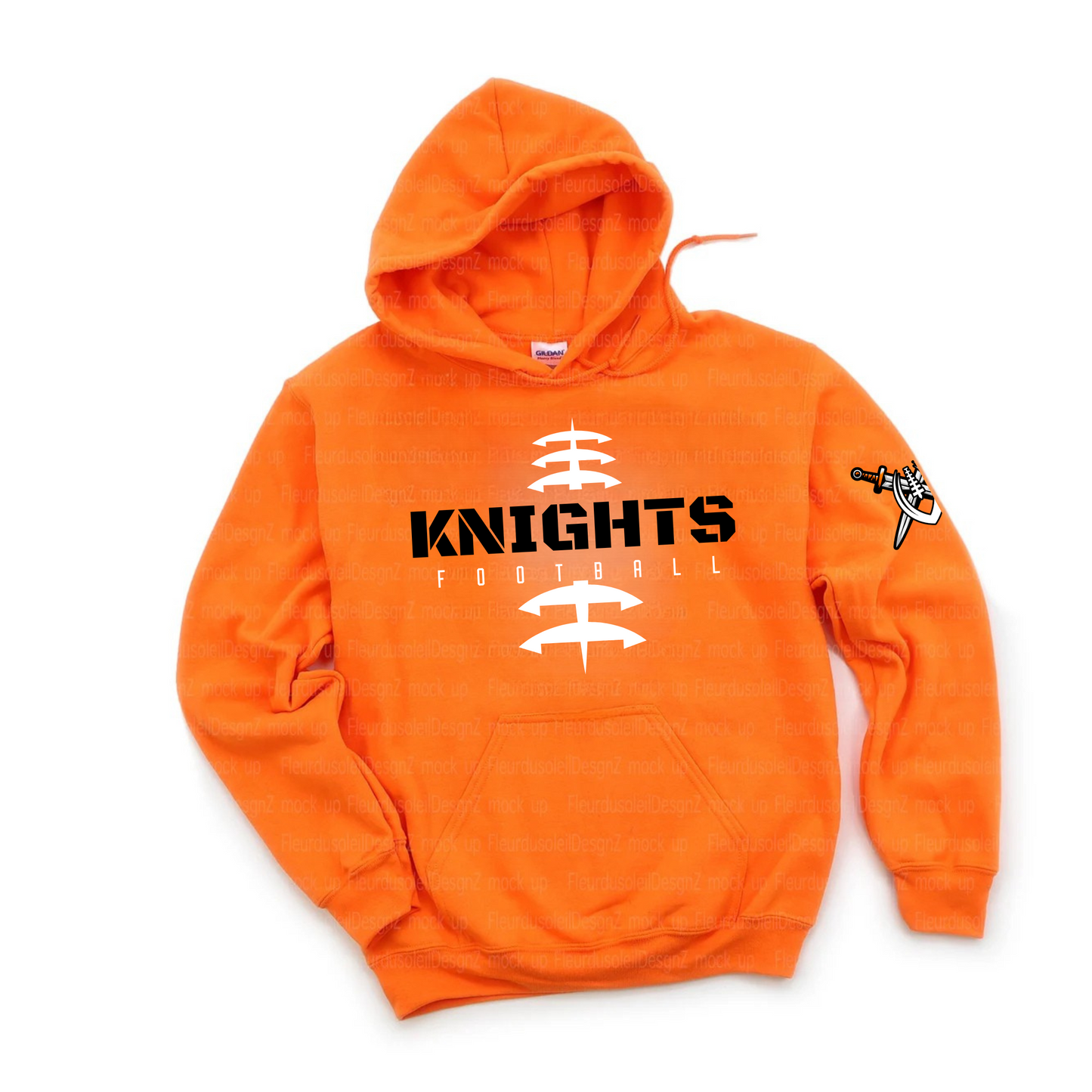 Knights Junior Football Unisex YOUTH Hoodie