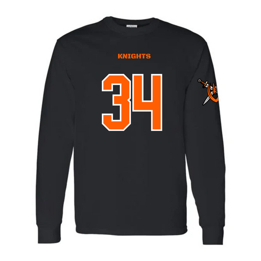 Knights Junior Football Game Day Jersey UNISEX Long-Sleeve T-Shirt