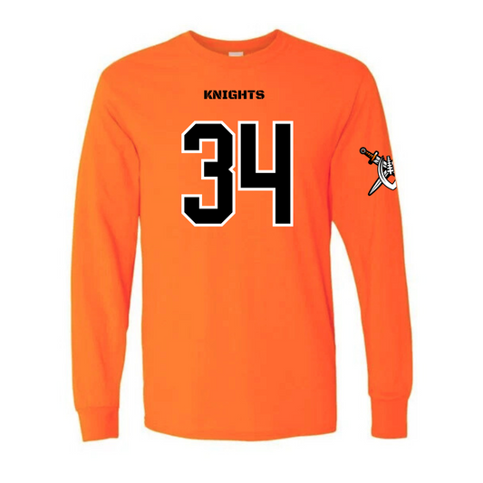 Knights Junior Football Game Day Jersey UNISEX ADULT Long-Sleeve T-Shirt