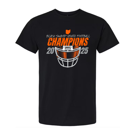 2025 CHAMPIONS Knights Junior Football Unisex YOUTH T-Shirt