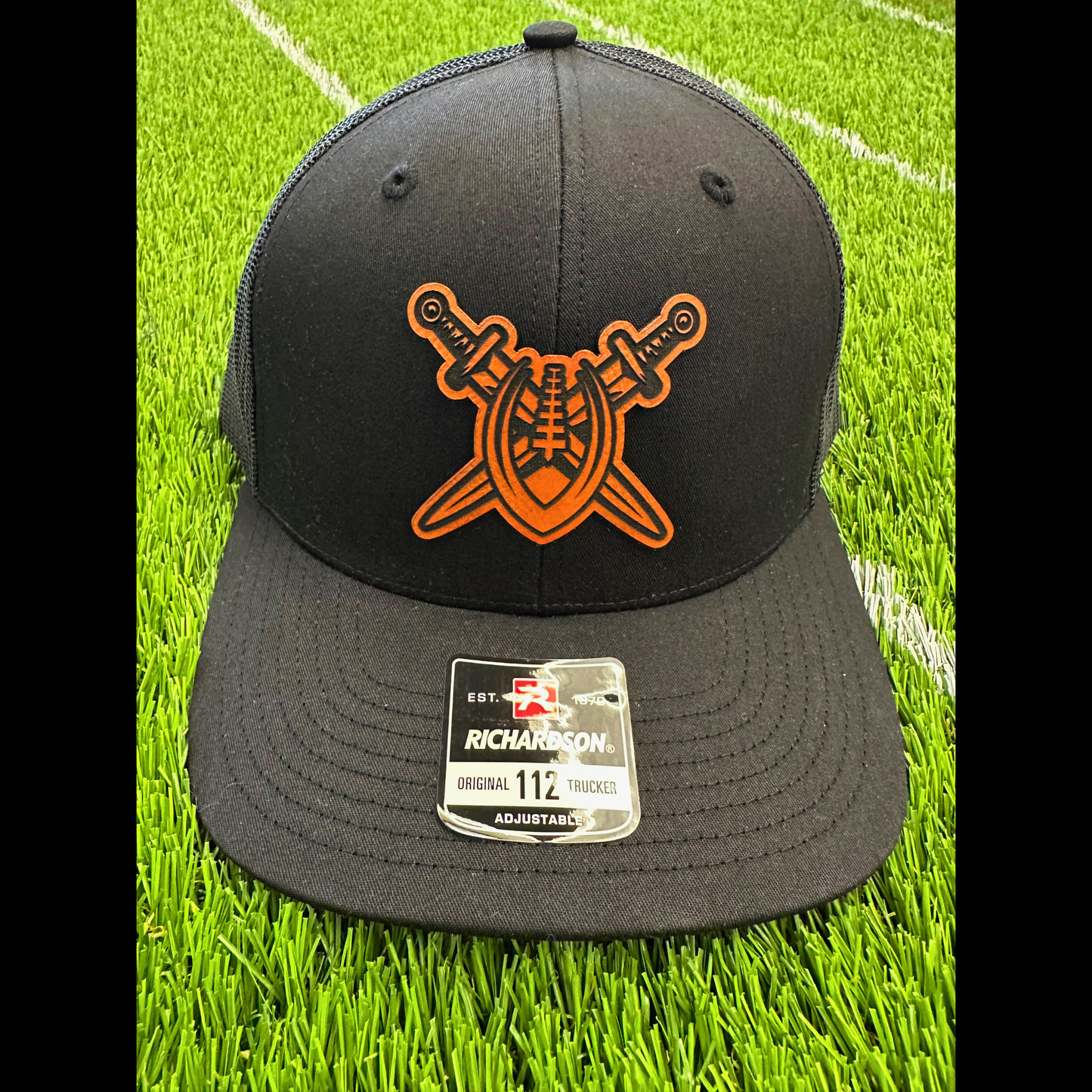 Knights Junior Football Leather Patch Hat