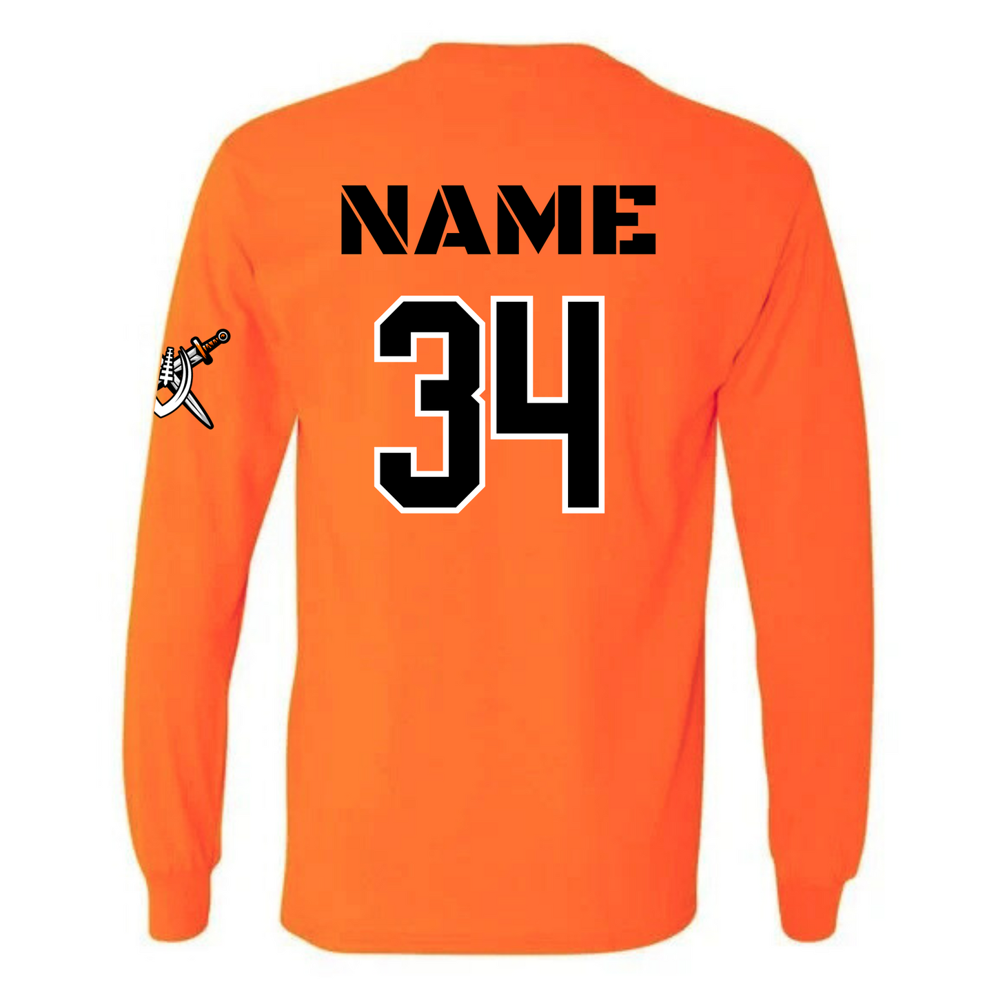 Knights Junior Football Game Day Jersey UNISEX ADULT Long-Sleeve T-Shirt
