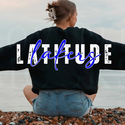 Latitude 44 Lakers Baseball ADULT Crewneck Sweatshirt