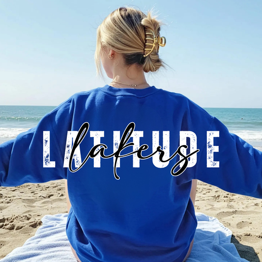 Latitude 44 Lakers Baseball ADULT Crewneck Sweatshirt