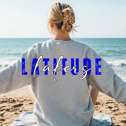 Latitude 44 Lakers Baseball ADULT Crewneck Sweatshirt