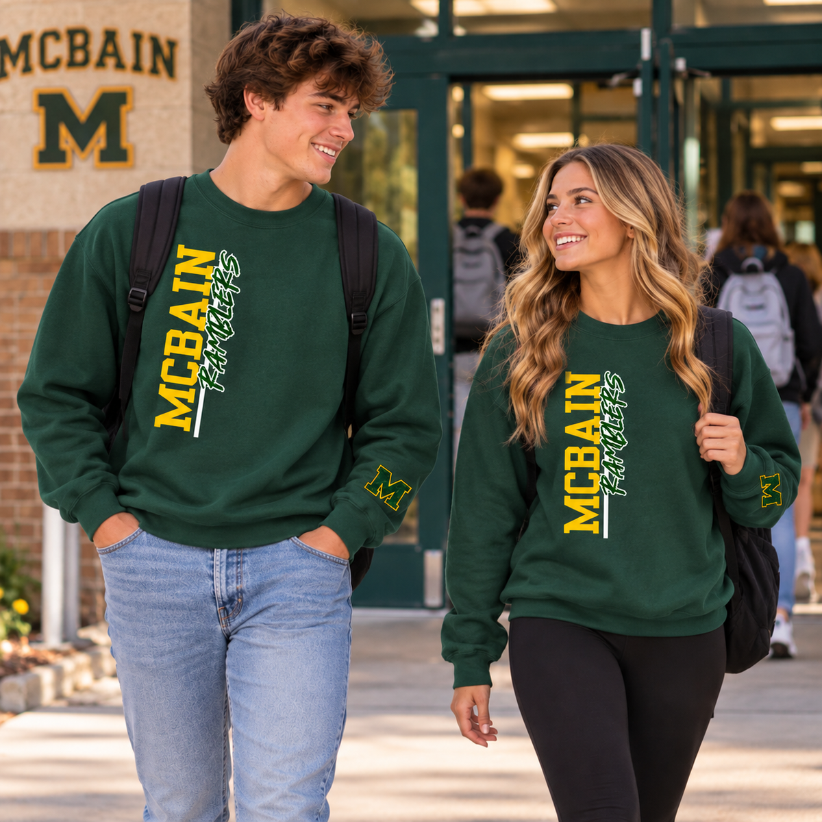MCBAIN Ramblers UNISEX Crewneck Sweatshirt