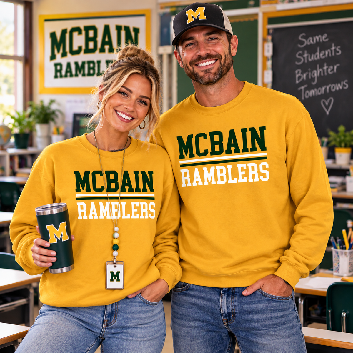 MCBAIN Ramblers UNISEX Crewneck Sweatshirt